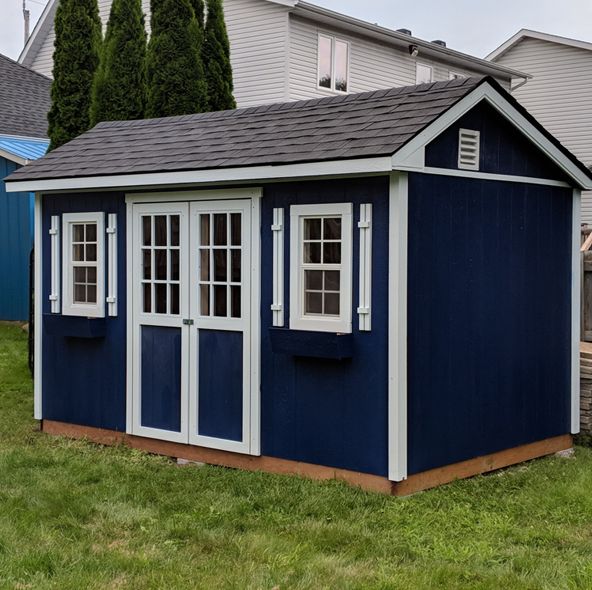 haliburton cottage style garden sheds in ontario in the