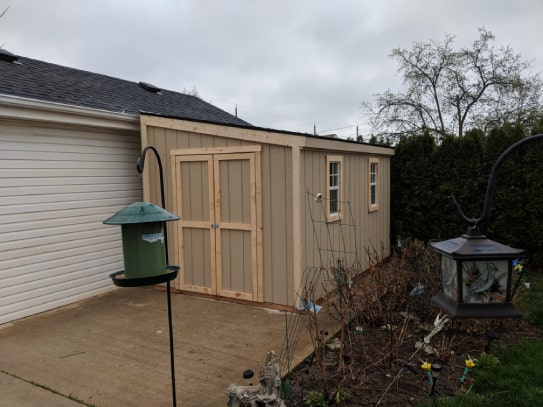 Custom Wood Algonquin Style Shed