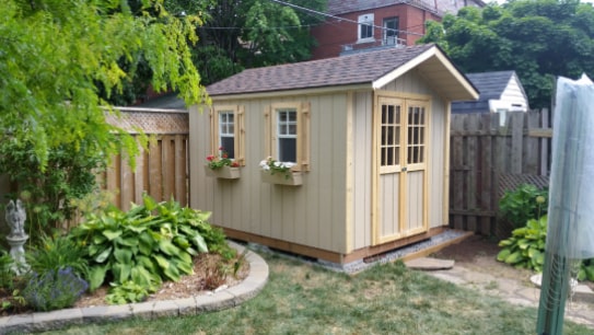 Custom Wooden Highland Gable Shed